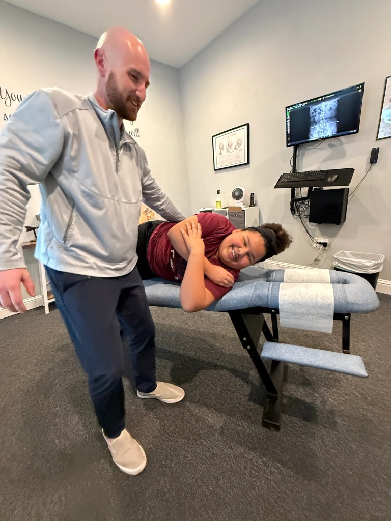 Reviews 3 A child chiropractic patient at Antignolo Chiropractic in McKinney Tx