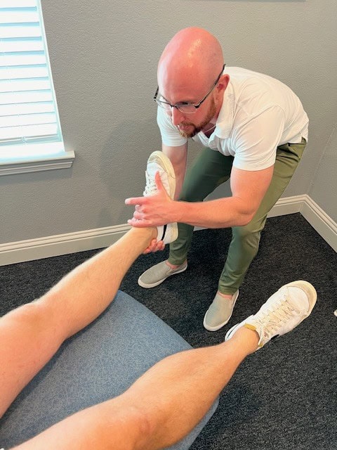 Services 2 Chiropractic Services McKinney TX. Chiropractic adjustment being performed at Antignolo Chiropractic for pain relief and spinal health.